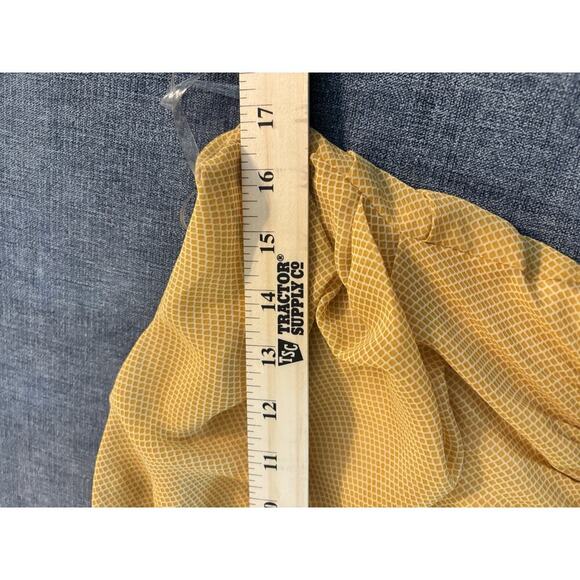 Judith March Dress Yellow Gold One Shoulder XS - Picture 6 of 7